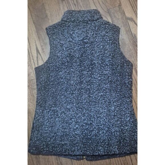 Marley Lilly Grey Sherpa Vest Women's Size S/M - Picture 2 of 3